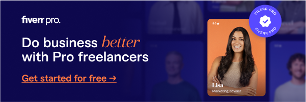Fiverr — hire a freelancer